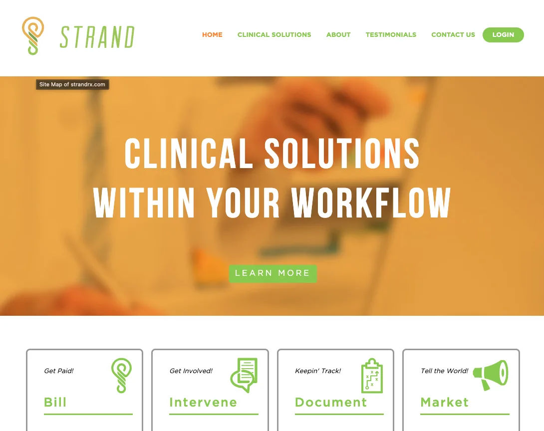 Custom Web App - StrandRx